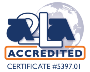 A2LA Accredited