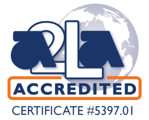 A2LA Accredited