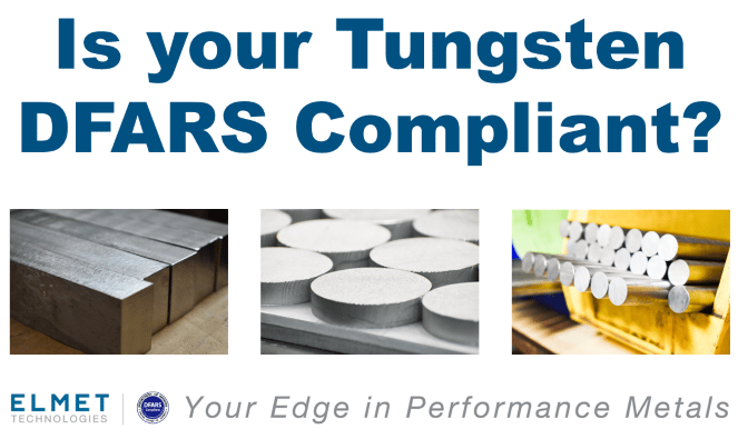 DFARS Tungsten