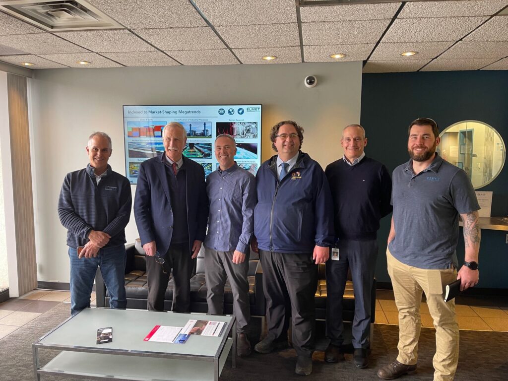 Elmet Technologies Welcomes Senator Angus King and Mayor Carl Sheline